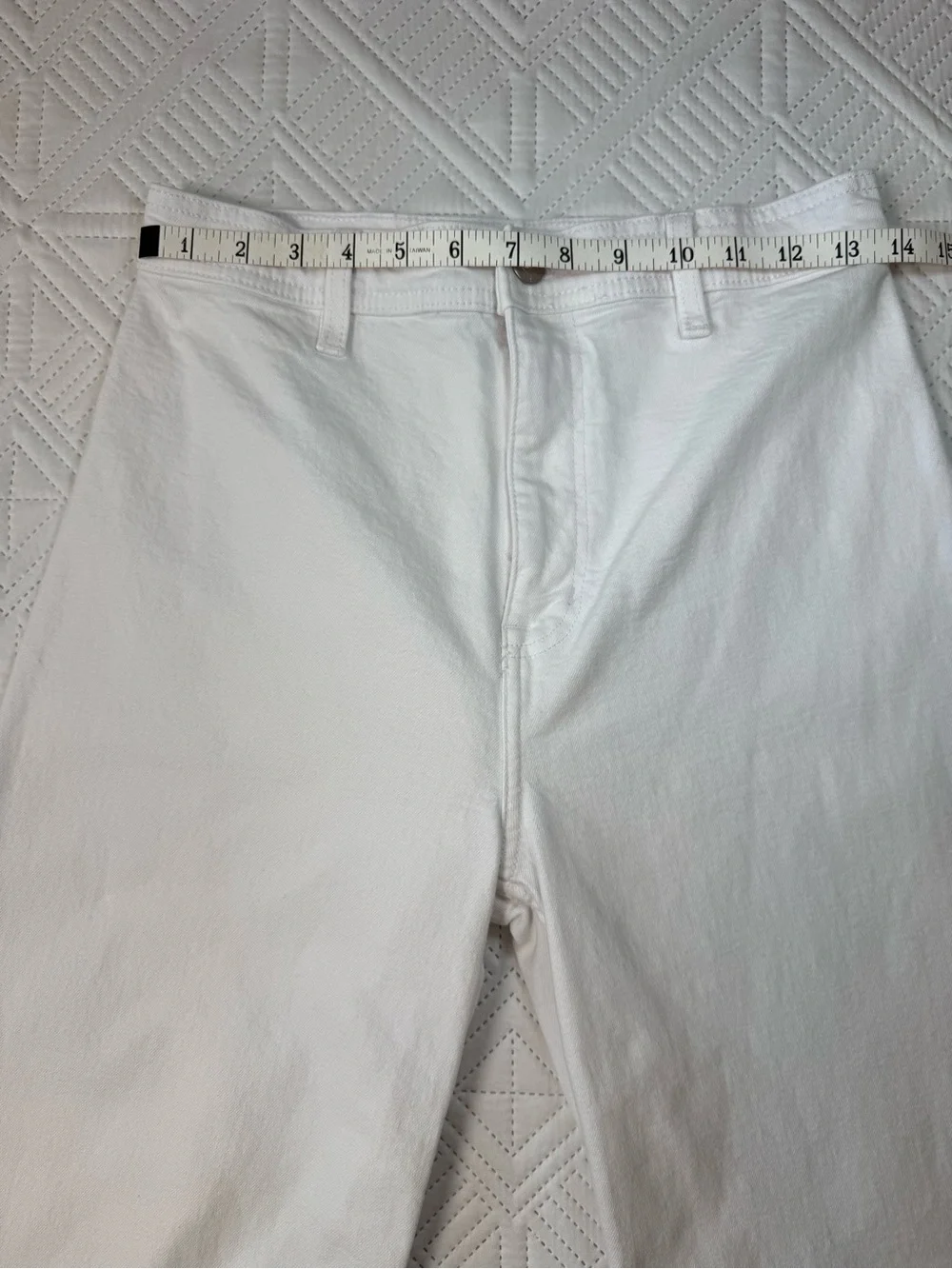 Pistola Penny High Rise Wide Leg Jeans Size 27 Blizzard - Picture 5 of 14